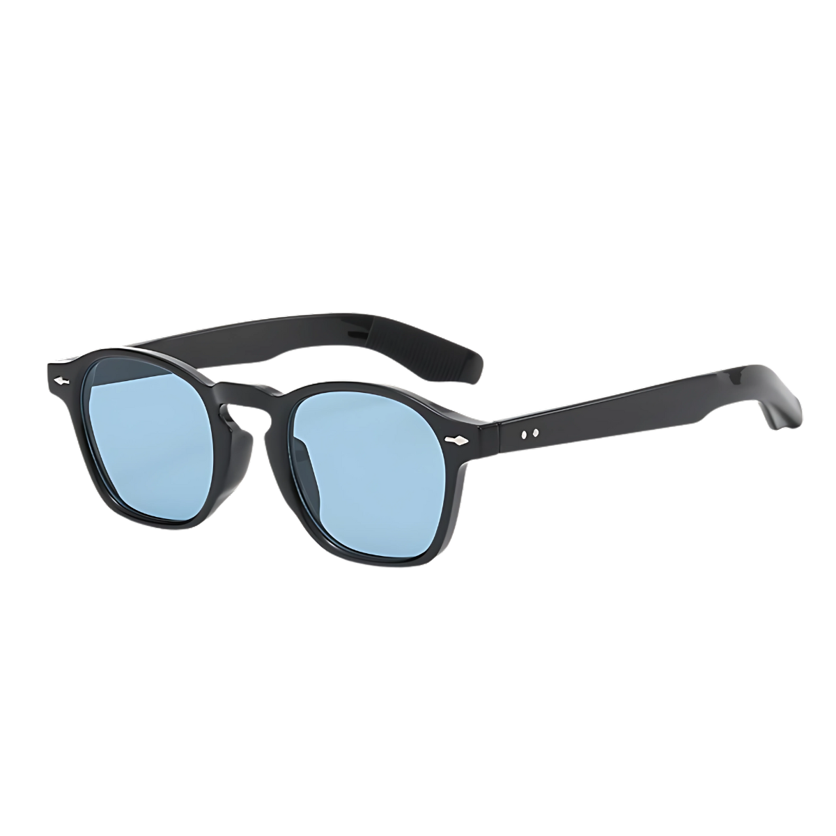 Monaco Sunglasses - Black Blue